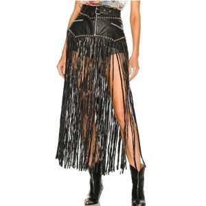 Understated Leather Texas Motto Belt Black Women's Size XS